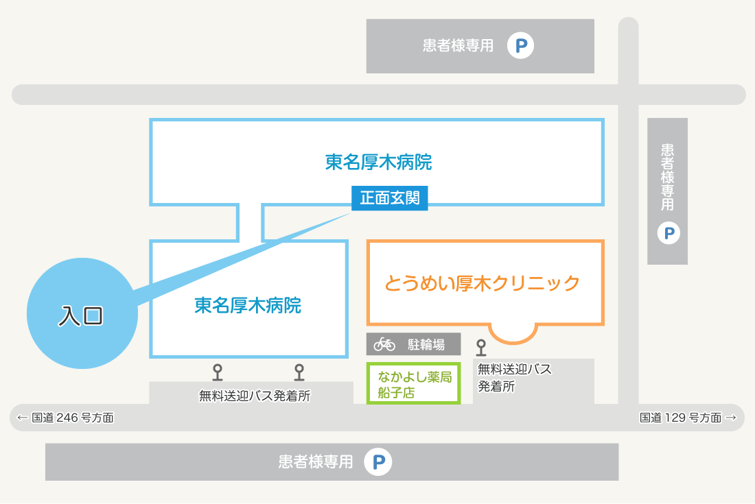 入口案内図