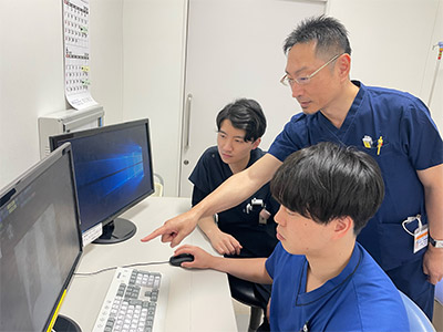豊富な症例数、救急件数